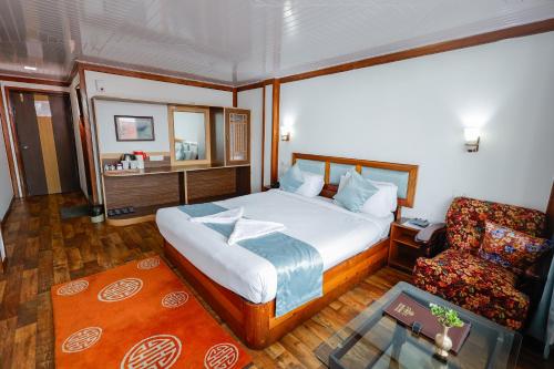 Giường trong phòng chung tại Sikkim Tourist Centre