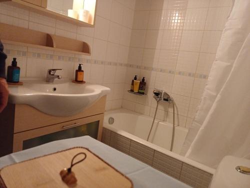 Koupelna v ubytování Mary's vintage house