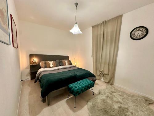 Кровать или кровати в номере Casa del Torchio