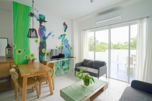 Posezení v ubytování La Bella Boutique Hotel