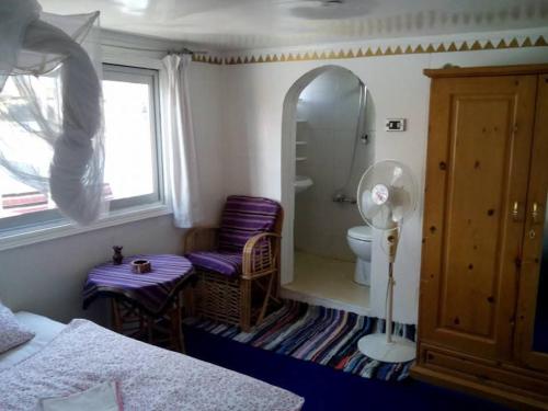 Koupelna v ubytování Shellaly Ca Nubian Guest House