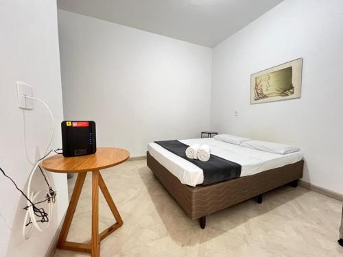 Ένα ή περισσότερα κρεβάτια σε δωμάτιο στο LK Centro 6