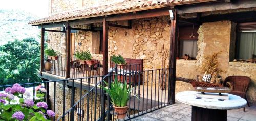 Balkón nebo terasa v ubytování La Casa Gran
