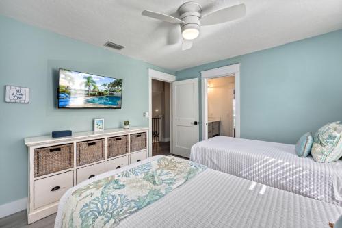 Ένα ή περισσότερα κρεβάτια σε δωμάτιο στο Isla Amor - 86