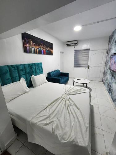 Postel nebo postele na pokoji v ubytování Boris N2