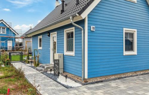 Bygningen som feriehuset ligger i