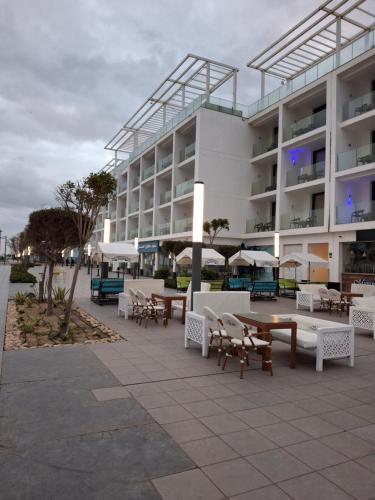 Το κτήριο όπου στεγάζεται  το διαμέρισμα