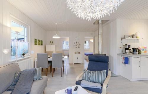 Η κουζίνα ή μικρή κουζίνα στο Haus Rotkehlchen