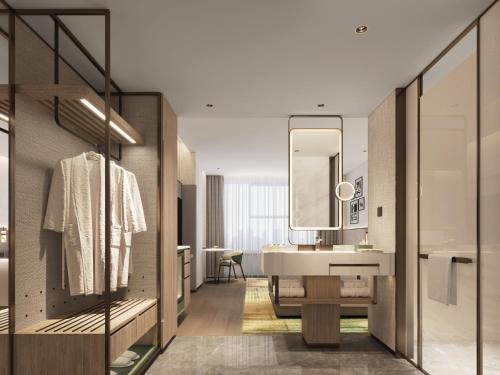 Koupelna v ubytování Holiday Inn Yiwu Center by IHG