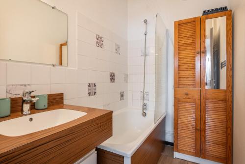 Et badeværelse på Escapade nature Ski rando farniente