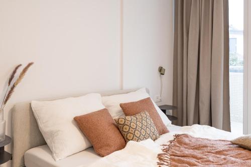 Postel nebo postele na pokoji v ubytování Studio 4