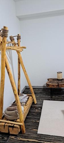 Fitness centrum a/nebo fitness zařízení v ubytování Apartman Maximus