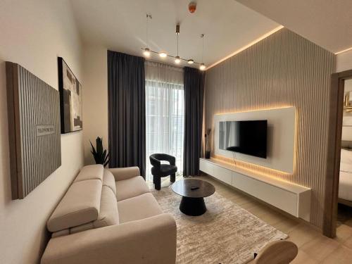 Chic 1bhk Smart Apartment, near circle Mall
