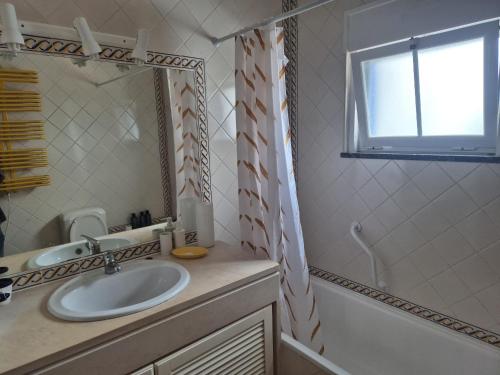 Koupelna v ubytování Casa Arreyal