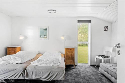 Postel nebo postele na pokoji v ubytování 149-Snedsted-Lykkens-Hab-39