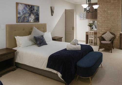 Ένα ή περισσότερα κρεβάτια σε δωμάτιο στο Juliet Rose Luxury Guesthouse B&B