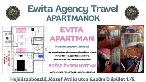 EVITA Apartman Június 1 - Augusztus 31