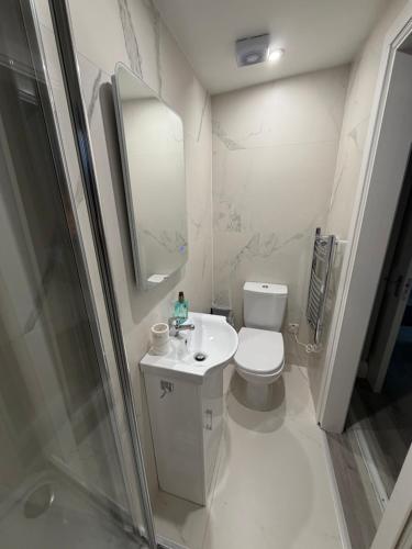 Koupelna v ubytování Weston Studio