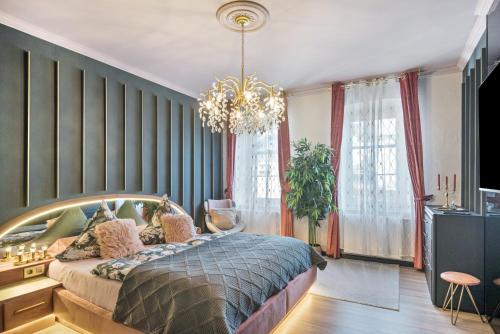 Ένα ή περισσότερα κρεβάτια σε δωμάτιο στο Lot54 Deluxe Apartements