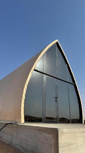 Moon light in Desert Camp