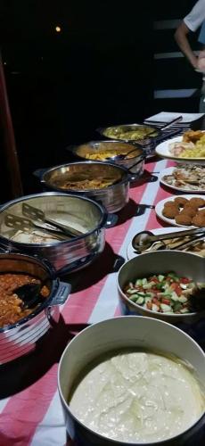 Jídlo v hotelu nebo okolí