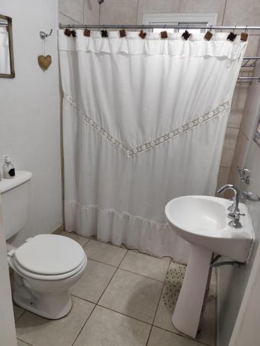 Et badeværelse på Los Cardos