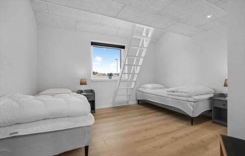 Postel nebo postele na pokoji v ubytování 111-Thisted-Lyngbakken-31