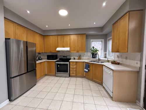 Køkken eller tekøkken på Cozy Private Room