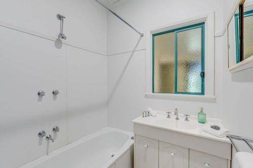 Koupelna v ubytování Just The Spot