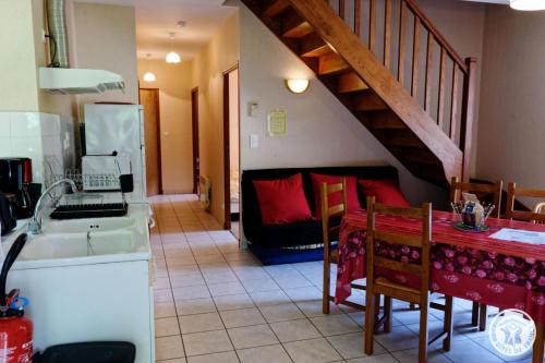 Η κουζίνα ή μικρή κουζίνα στο Presbytere