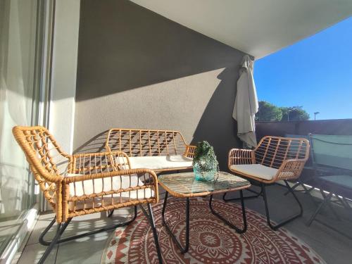 Naturlandskabet i nærheden af lejligheden