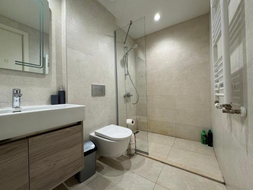 Koupelna v ubytování Belgrade Waterfront Apartments 3