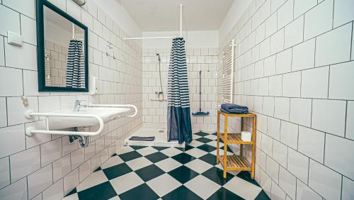 Et badeværelse på Apartamenty Wratislavia