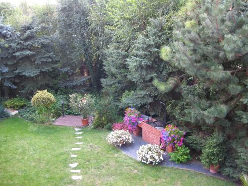 Taman di luar Pokoje Gościnne Pod Palmami