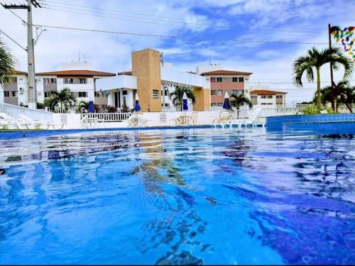 Het zwembad bij of vlak bij Ap na Barra dos Coqueiros