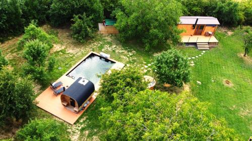 Glamping Tři oříšky na Vysočině