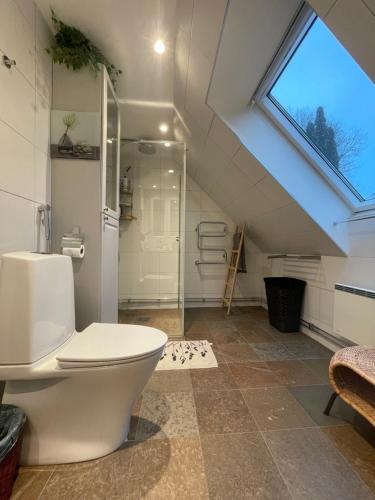 Koupelna v ubytování Spacious Modern Villa, Near Nature in Stuvsta