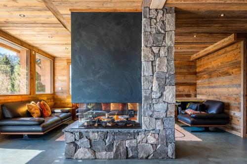 Chalet Aconit, terrasse panoramique avec jacuzzi et sauna