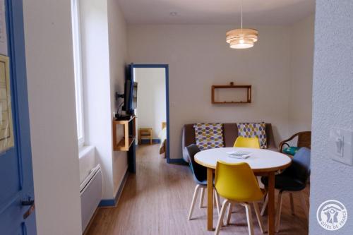 Χώρος καθιστικού στο Gite