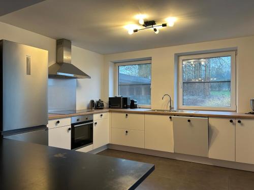 Η κουζίνα ή μικρή κουζίνα στο Maprérie