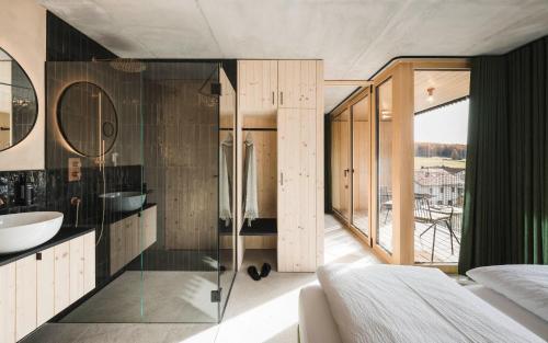 Koupelna v ubytování Auramonte