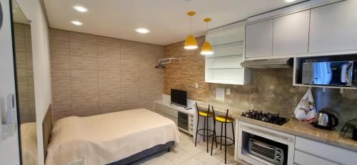 Nhà bếp/bếp nhỏ tại Coliving Stela Mares