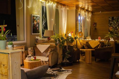 Restaurace v ubytování By La Réserve