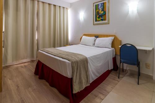 Postel nebo postele na pokoji v ubytování Brasília Tower Hotel by Castelo Itaipava