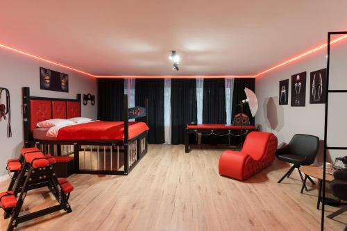 Φωτογραφία από το άλμπουμ του Red X Loft Private Adults Only Apartment Love BDSM στο Βρότσλαβ