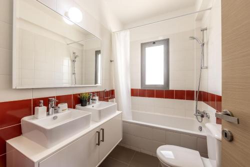 Koupelna v ubytování Lenias Sea View