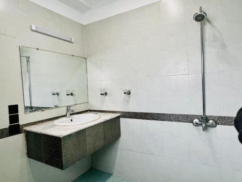 Koupelna v ubytování Irha's Living