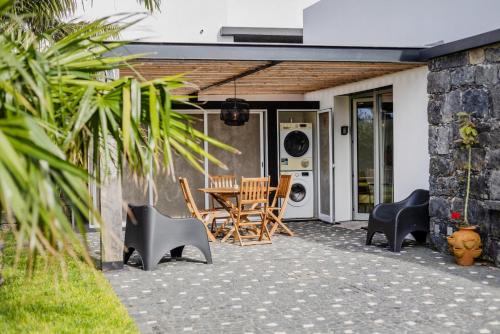 Bygningen som pensionatet ligger i