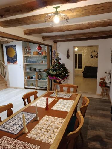 Et opholdsområde på Chez Jf et Isa