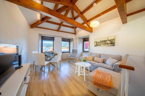 Casa de la Torre, vistas al mar, Ría de Muros